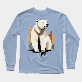 Polar Bear North Pole Iceberg Winter Long Sleeve T-Shirt